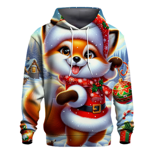 Festive Fox Holiday Hoodie