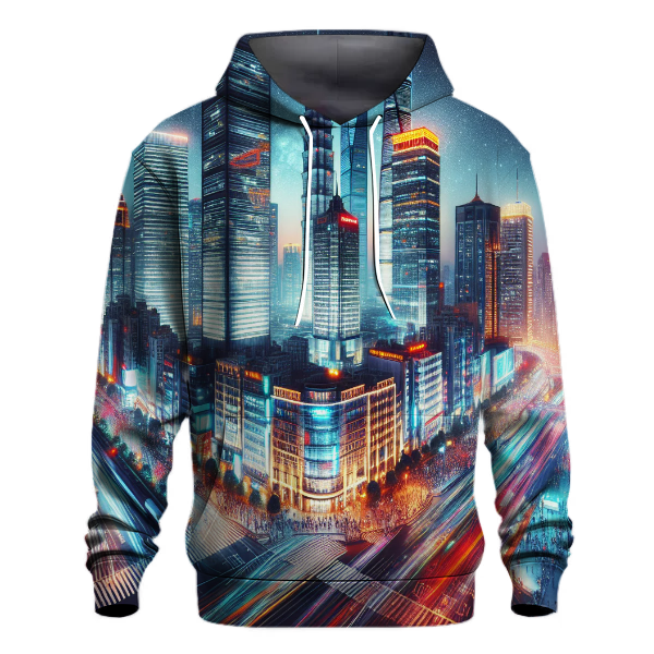 Urban Skyline Adventure Hoodie