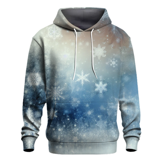 Joyful Christmas Snowflakes Hoodie