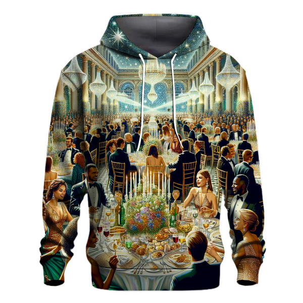 Glittering Christmas Gala Hoodie