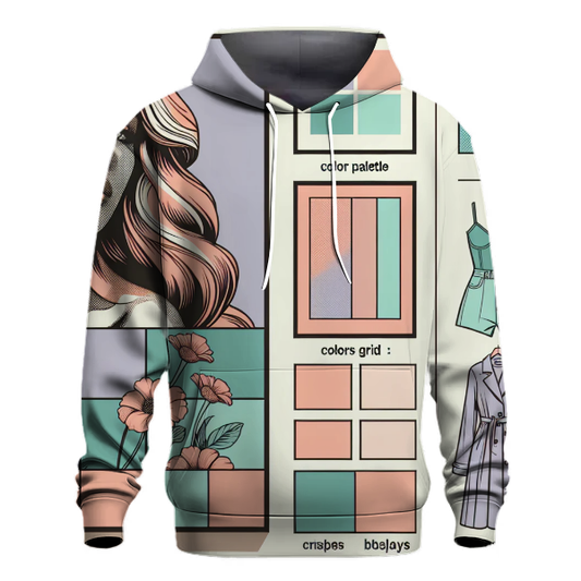 Pastel Pop Art Essence Hoodie