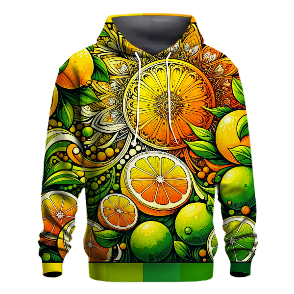 Bright Citrus Gradient Hoodie