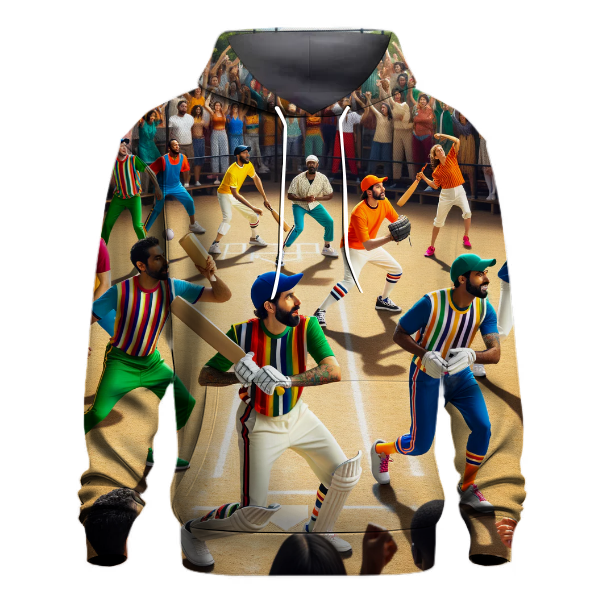 Cricket Baseball Hoodie