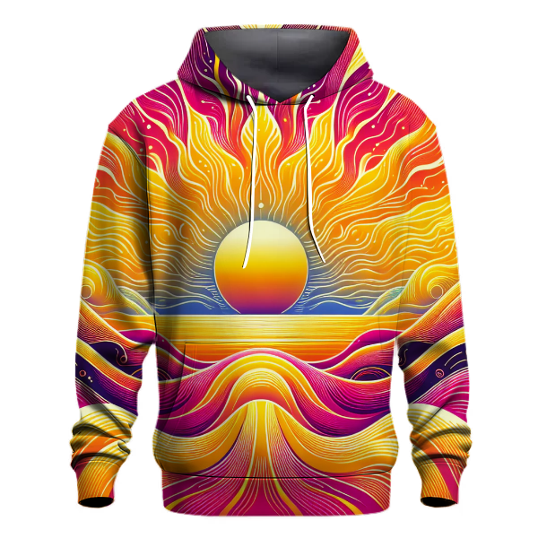 Electric Summer Gradient Hoodie