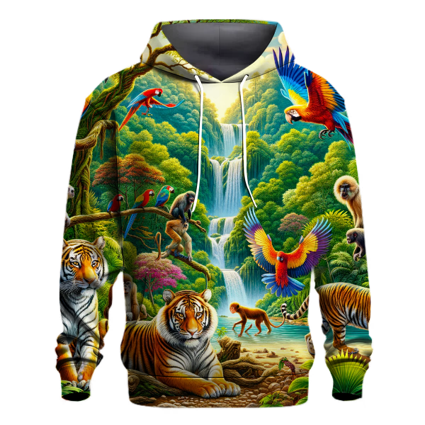 Tropical Jungle Safari Hoodie