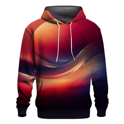 Crimson Sunset Blend Hoodie