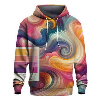 Dreamy Rainbow Swirls Hoodie