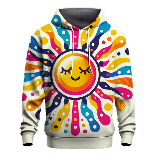 Colorful Retro Sunshine Hoodie