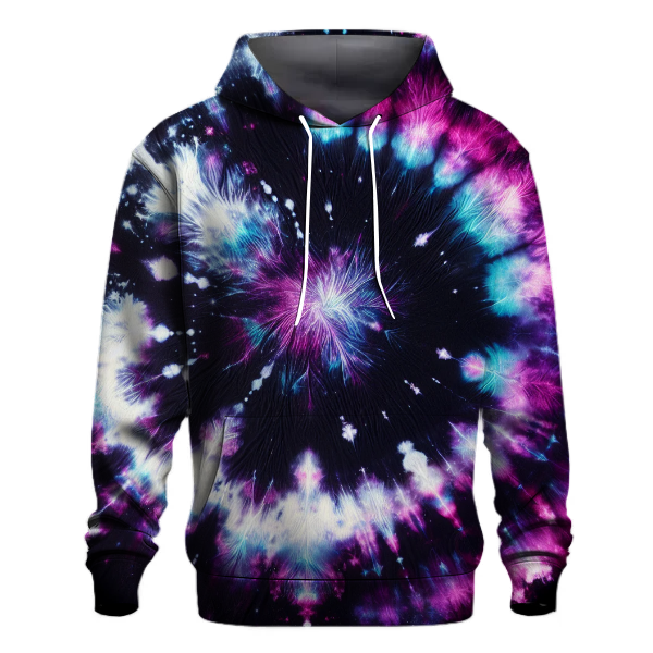 Galaxy Glow Tie-dye Design Hoodie