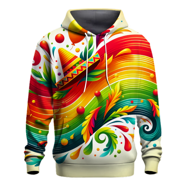 Lively Fiesta Gradient Hoodie