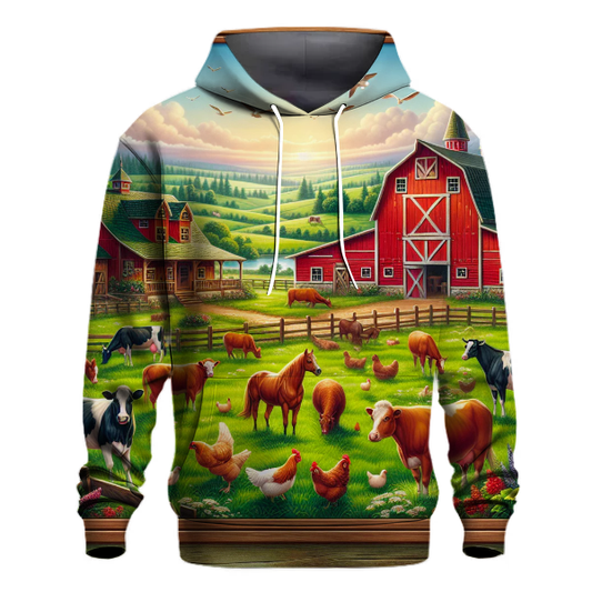 Charming Rustic Farm Life Hoodie