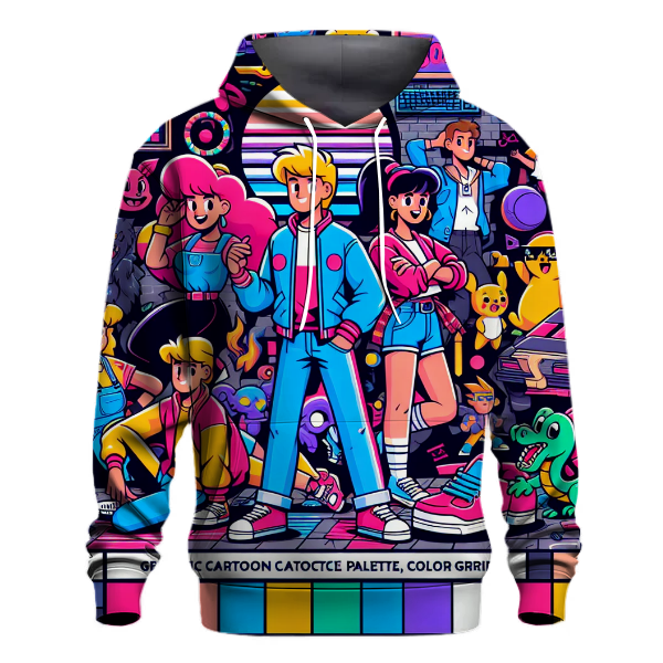 Classic Cartoon Craze Hoodie