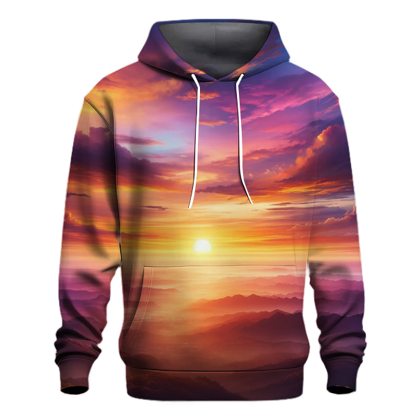 Radiant Sunset Bliss Hoodie