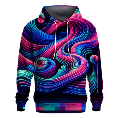 Neon Wave Paradise Hoodie