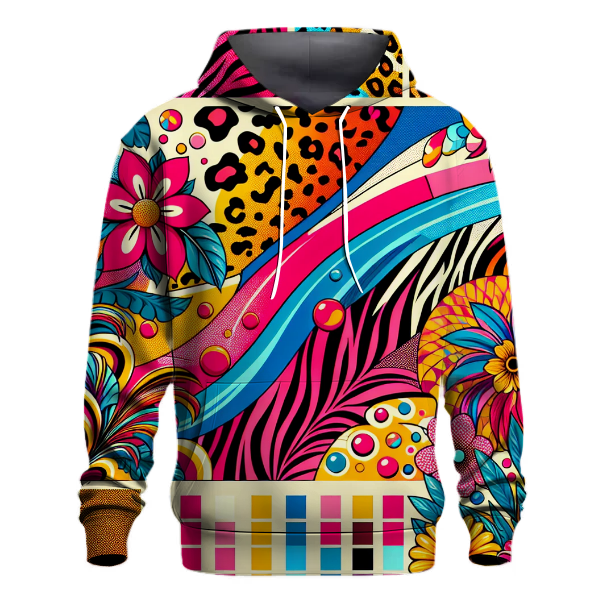 Funky Animal Print Hoodie