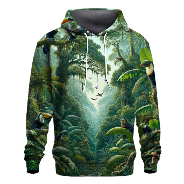 Exotic Jungle Adventure Hoodie