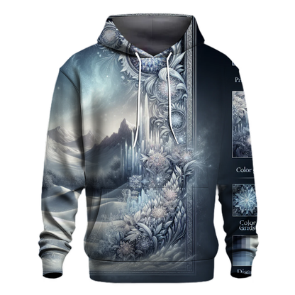 Glistening Ice Crystal Hoodie