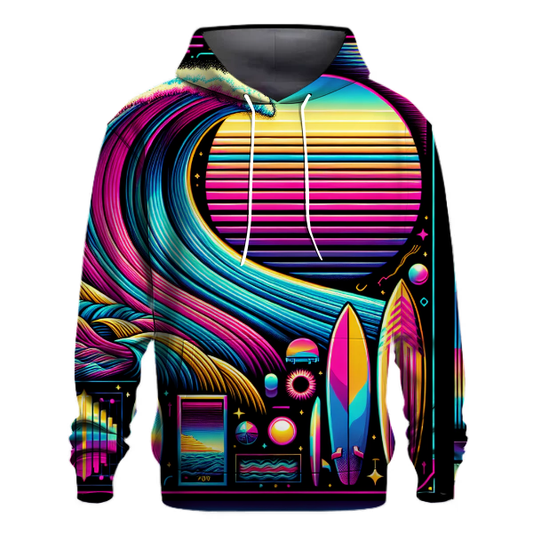 Synthwave Surf Culture Hoodie