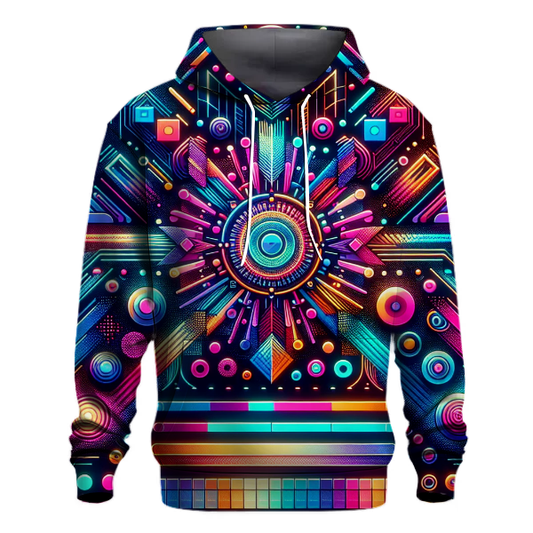 Synth Groove Design Hoodie Custom Hoodies