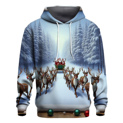 Reindeer Sleigh Parade Hoodie