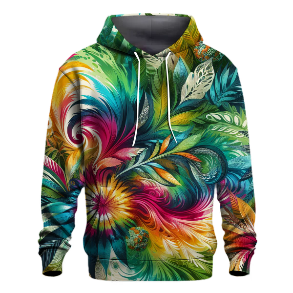 Tropical Jungle Burst Hoodie