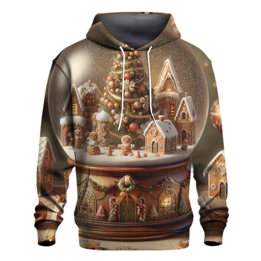 Retro Holiday Snow Globe Hoodie