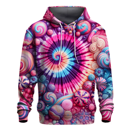 Whimsical Candy Swirl Hoodie