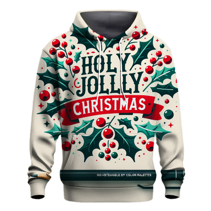 Holly Jolly Christmas Vibes Hoodie