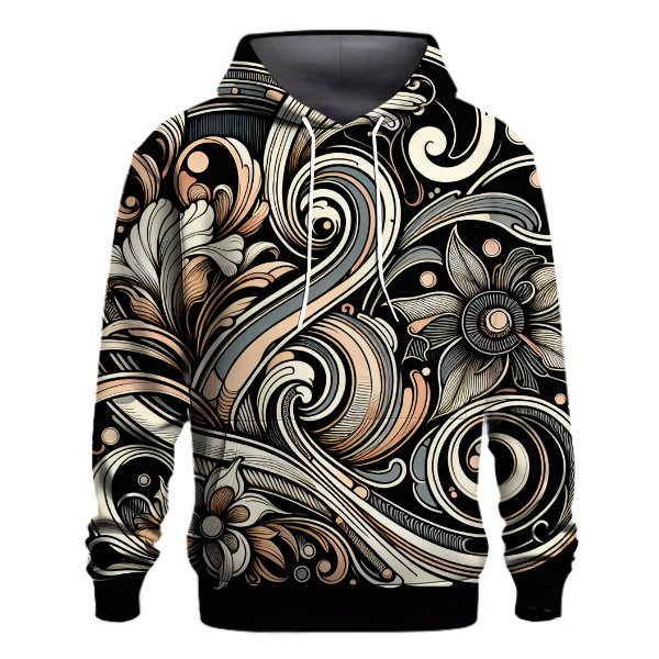 Art Nouveau Flourish Hoodie