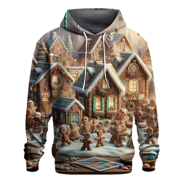 Joyful Gingerbread Adventure Hoodie