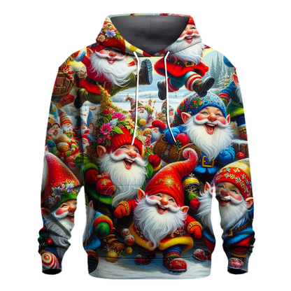 Jubilant Joyful Gnomes Hoodie