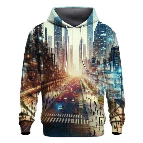 Industrial Urban Jungle Hoodie