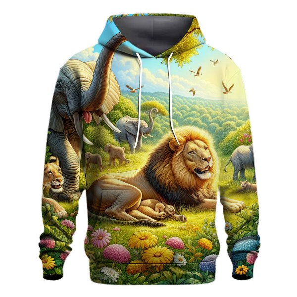 Playful Safari Adventure Hoodie