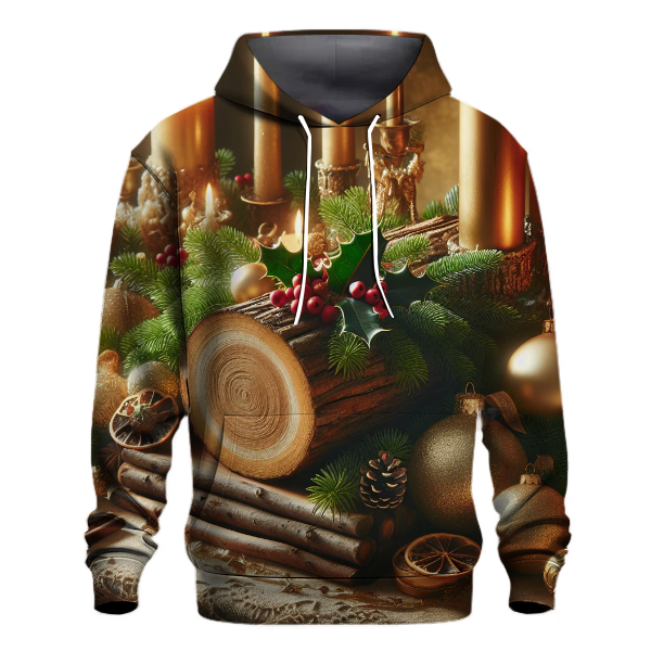 Mystical Yule Log Tradition Hoodie