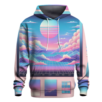 Ethereal Vapor Wave Hoodie