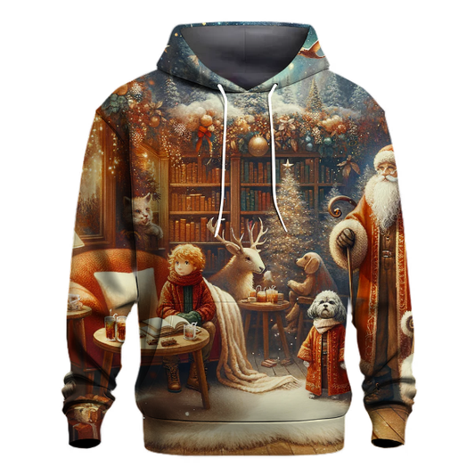 Cozy Christmas Storybook Land Hoodie