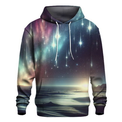 Celestial Christmas Star Shower Hoodie