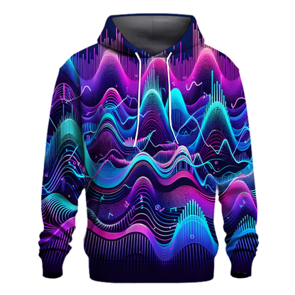 Techno Tidal Waves Hoodie