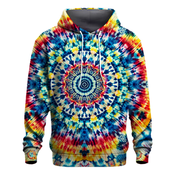 Geometric Kaleidoscope Delight Hoodie