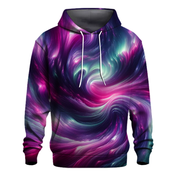 Cosmic Aurora Glow Hoodie