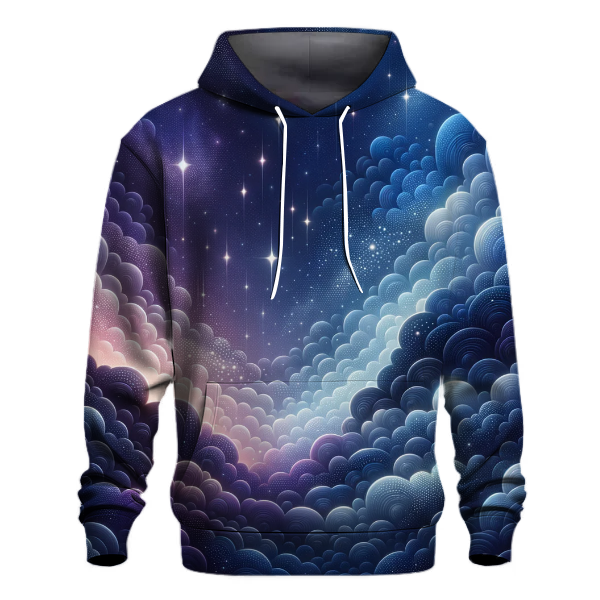 Celestial Night Sky Gradient Hoodie