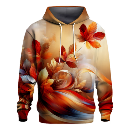 Golden Autumn Breeze Hoodie