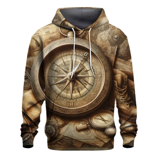 Adventure Awaits Compass Hoodie