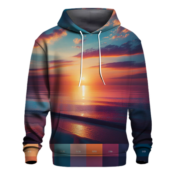 Serene Sunset Horizon Hoodie