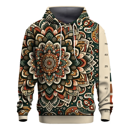 Vintage Boho Mandala Hoodie