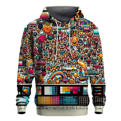 Pixel Party Celebration Hoodie