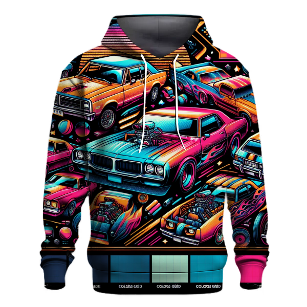 Radical Retro Rides Hoodie