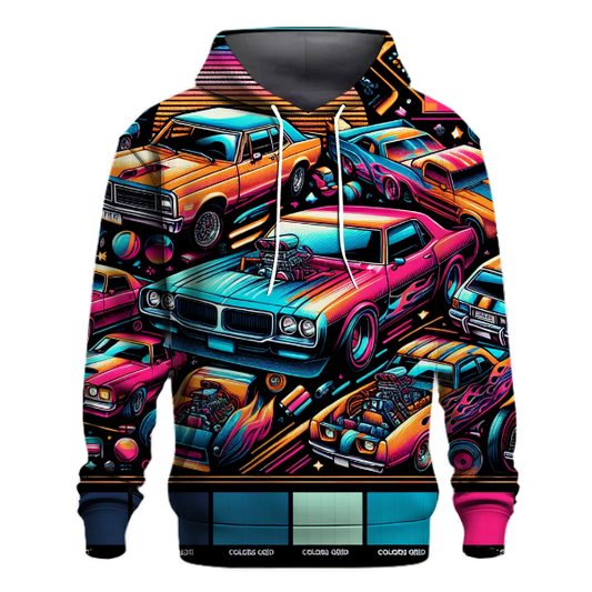 Radical Retro Rides Hoodie