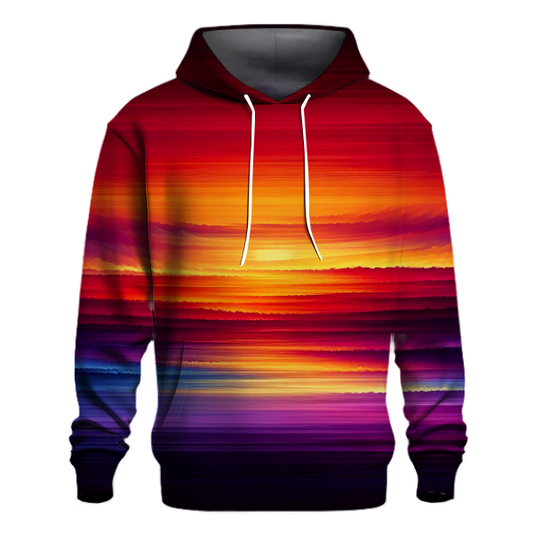 Crimson Sunset Hoodie