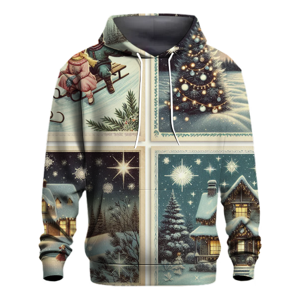 Holiday Postcard Memories Hoodie